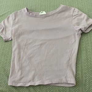 beautiful light purple color size xs wild fable cropped top